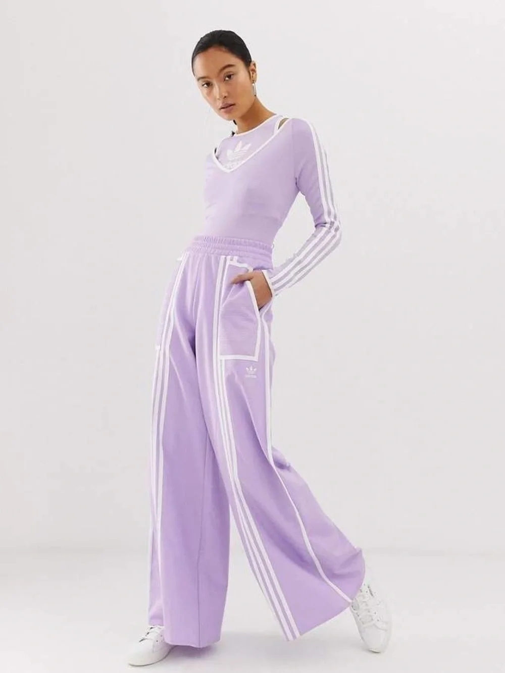 RARE ADIDAS! Lavender Ji Won Choi outfit (FULL SET) Never worn XS